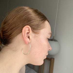 Pear Drop Hoops