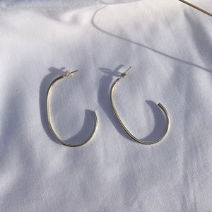 Pear Drop Hoops